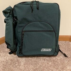 Coleman Picnic Backpack Set NWOT